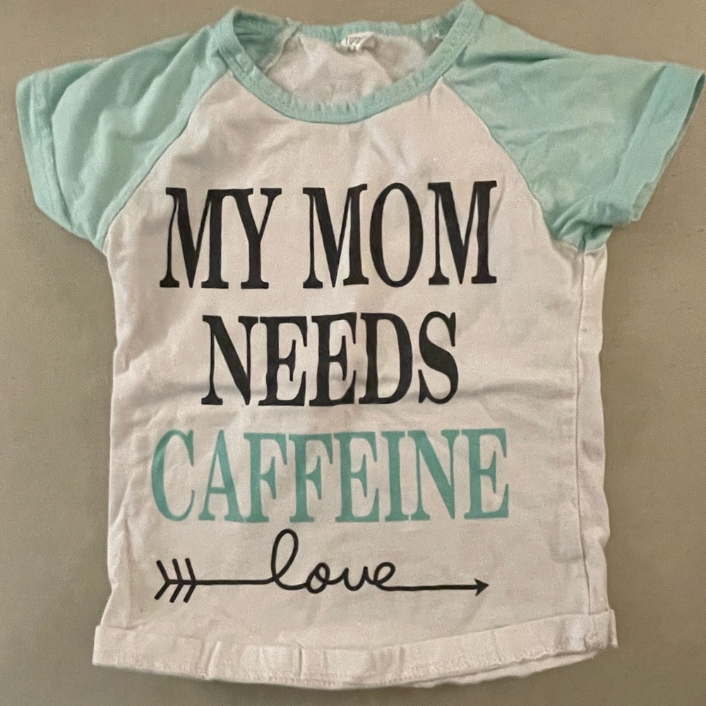 Funny teeshirt for kids size 2T.